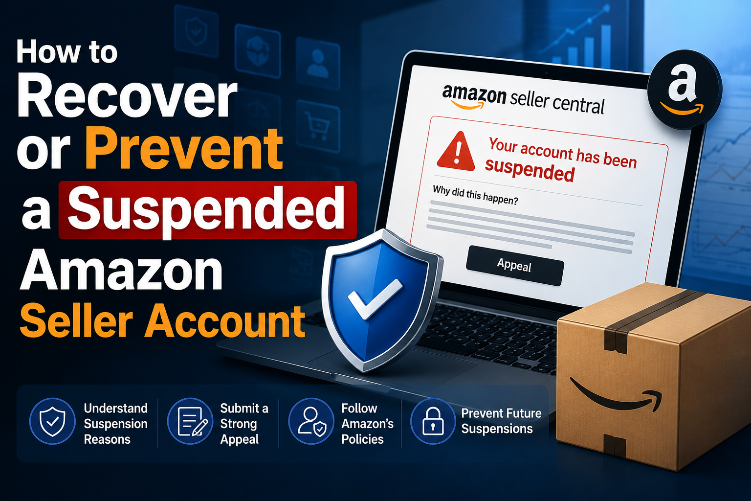 How to Recover or Prevent a Suspended Amazon Seller Account